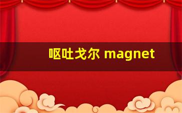 呕吐戈尔 magnet